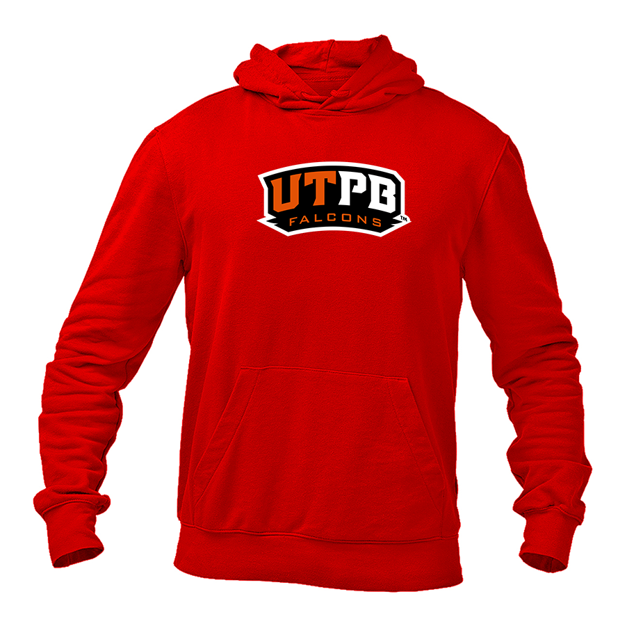 Men's UTPB Falcons Gildan  Heavy Blend Hooded Sweatshirt